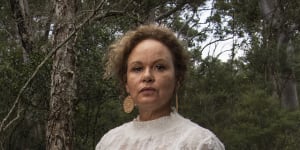 Writer,director and actor Leah Purcell who has interpreted a classic Henry Lawson short story for the film The Drover’s Wife The Legend Of Molly Johnson.