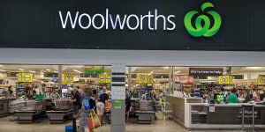Woolworths'food comparable sales grew 10.3 per cent for the quarter.