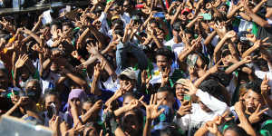 The young people of Timor will be out en masse this Sunday.