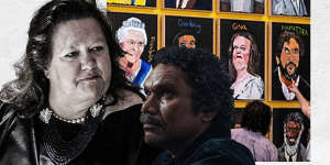 The portrait Gina Rinehart doesn’t want you to see