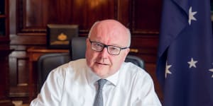 Former UK high commissioner George Brandis appointed ANU national security professor