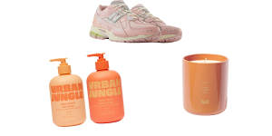 “Grime Fighter” body wash and “Midas Touch” body lotion;“Lunar New Year 1906N” sneakers;“Boronia” candle 