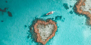 Heart Reef was not discovered until 1975 and has remained free of visitors until now.