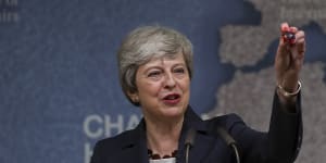 The world is heading to a'darker place'of hatred,May says in last major speech