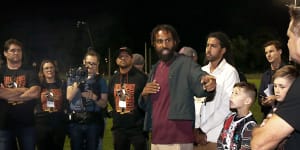 ‘Grateful’ Lumumba says healing ceremony not the right time to meet Magpie boss