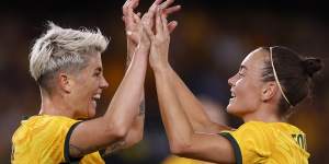 Michelle Heyman,Caitlin Foord and the Matildas are coming back to Sydney.