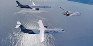 Airbus has three different potential designs for a short-haul plane powered by hydrogen.