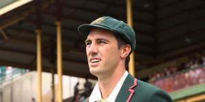 Australian cricket captain Pat Cummins.