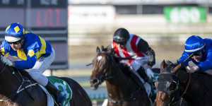 Dawn Passage wins at Doomben on Saturday to secure a place in next Saturday's Stradbroke Handicap.