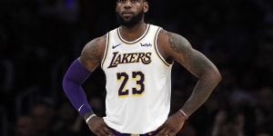 LeBron to sit out rest of the NBA season