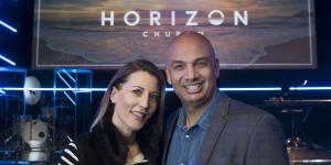 Horizon’s senior pastors,married couple Alison and Brad Bonhomme. 