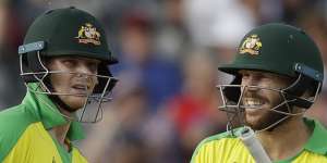 Steve Smith and David Warner will do battle on Friday in the Sydney Smash.
