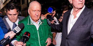 Alan Jones charged with 24 offences against eight victims over two decades