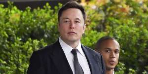 Elon Musk's personal wealth is estimated at $20 billion.