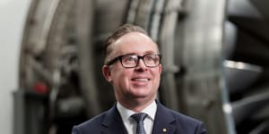 Qantas CEO Alan Joyce urged the government to invest more in sustainable aviation fuel last year.