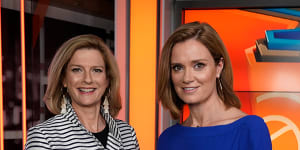 Off the air:The Drum,which hosted by Ellen Fanning (left) and Julia Baird,has been cancelled.