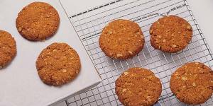 Traditional ... ANZAC biscuits.