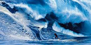 Andy Campbell at Shipstern Bluff.