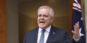 Prime Minister Scott Morrison believes businesses should be allowed to make the decision on whether to allow unvaccinated people into their venues.