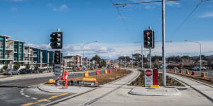 If it's not a tram,why are there T-lights at Canberra's intersections?