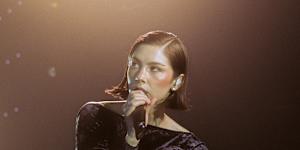 Gracie Abrams performs at Rod Laver Arena on Friday,May 9.