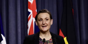 WA Health Minister Amber-Jade Sanderson.