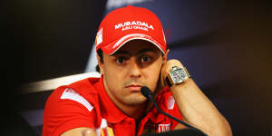 Brazilian driver Felipe Massa never got closer to a world title than in 2008.
