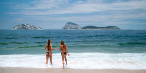 Ipanema Beach in Rio de Janeiro,Brazil. Bookings to Brazil soared 95 per cent prior to the World Cup.