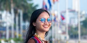 Kary’s parents tried to force her to marry at 13. She refused and is now studying psychiatry in Phnom Penh. 