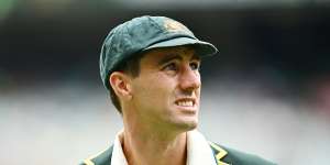 Australia’s Test captain Pat Cummins.