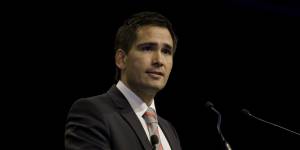 NZ Opposition leader Simon Bridges,pictured,has called on the head of Treasury and Finance Minister to resign. 