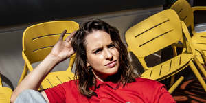Olympic breaking athlete Rachael Gunn.
