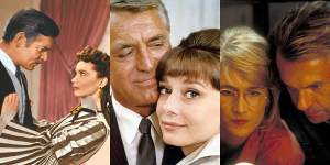 The Way We Were:Older men paired with younger women in (from left) Gone With The Wind,Charade and Jurassic Park.
