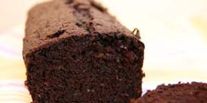 Moist Chocolate and Zucchini Loaf