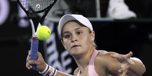 Fitness concern:Barty pulls out of Open doubles