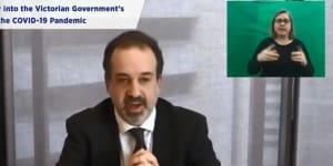 Jobs Minister Martin Pakula answered questions on his department's involvement in quarantine hotels on Wednesday. 