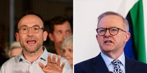 Greens leader Adam Bandt has his party’s authority to negotiate on climate policy,but there are some aspects PM Anthony Albanese says the government will not move on.