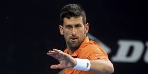 Novak Djokovic felt the love at the Adelaide International.