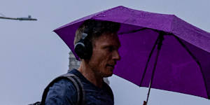 Sydney could receive between 70 and 100 millimetres of rain on Saturday evening,Tristan Sumarna from the weather bureau says.