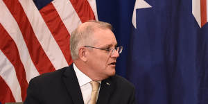 Prime Minister Scott Morrison and US President Joe Biden held their first one-on-one meeting in New York.