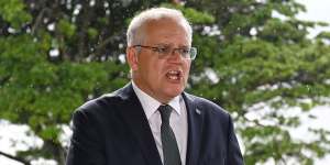 Mr Morrison said there must be a price for Russia’s unprovoked attack on Ukraine’s sovereignty.