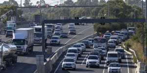 Figures show Melbourne’s traffic has risen to close to pre-pandemic levels.