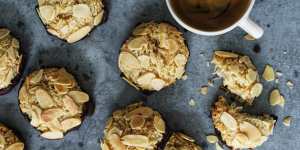 Coconut and almond macaroons.