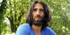 Refugee Behrouz Boochani arrived in New Zealand in November for a writers'festival.
