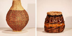 Christiansen covets Loewe’s artisan baskets,like this one exhibited at Salone del Mobile.
