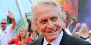 Michael Douglas arrives at the 59th annual Golden Nymph Awards at the Monte-Carlo Television Festival.