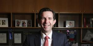 Minister for Trade Simon Birmingham.