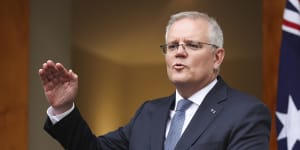 Prime Minister Scott Morrison says it should be up to businesses to choose if they will ask customers for vaccination certificates.