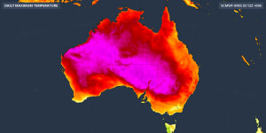 The first heatwave of summer will affect huge parts of the country this week,having already warmed up parts of WA over the weekend.