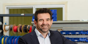 Redflow chief executive Tim Harris said the company was excited by the possibility of making batteries in Australia. 